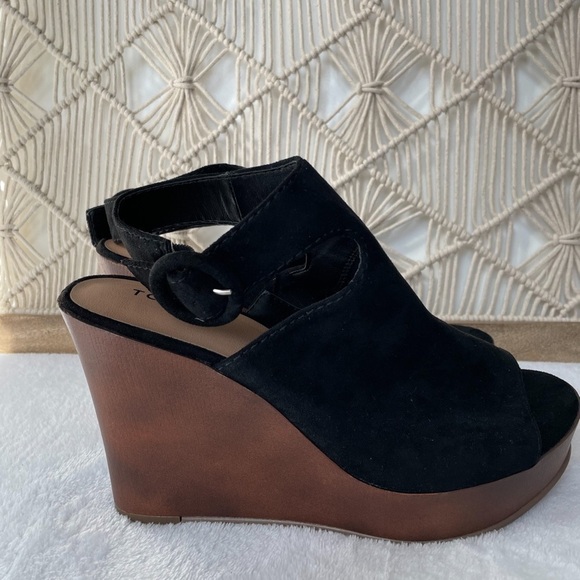 Torrid Black Platform Heel Sandals - Picture 11 of 15